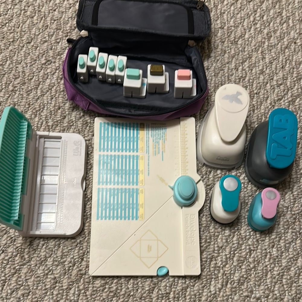 Envelope Punch and Planner Hole Punch
We R Memory Keepers